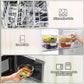 M MCIRCO 10-Pack Glass Food Storage Containers with Lids, Airtight Glass Lunch Bento Boxes, Meal Prep Containers, Microwave, Oven, Freezer and Dishwasher Friendly, White