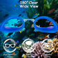 Kids Swim Goggles, Anti-fog and UV Protection with Swim Cap for Age 3-15 Youth Boys Girls Toddler