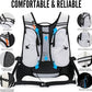 Hydration Pack Backpack, Lightweight Water Backpack with 2L Leakproof Hydration Bladder Daypack for Men Women,Running Hydration Vest for Outdoor Trail