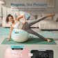 Etekcity Rechargeable Pink Smart Scale for Body Weight, BMI, Fat, Muscle Mass, Digital Bathroom Scale with 13 Metrics, Secret Mode, Bluetooth Connect to Free Apps, Cotton Candy Pink