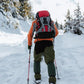 TBMPOY Men's Snow Ski Hiking Pants Waterproof Winter Fleece Lined Pants Camping Skiing Ice Fishing Pants with Belt