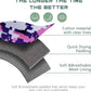 BUMBIN Tactical Dog Harness for Large Dogs No Pull, Famous TIK Tok No Pull Dog Harness, Fit Smart Reflective Pet Walking Harness for Training, Adjustable Dog Vest Harness with Handle Purple Camo XL