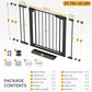 Cumbor 36" Extra Tall Baby Gate for Dogs and Kids with Wide 2-Way Door, 29.7-40.6" Width, and Auto Close Personal Safety for Babies and Pets, Fits Doorways, Stairs, and Entryways