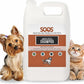 Soos Pet Shampoo Anti-Itch Natural Dead Sea Minerals Cat and Dog Shampoo with Vitamins Essential Oils Natural Ingredients Soothes Itching Clean Fur - 1x Pets Shampoo (4L)