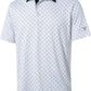 Men's Golf Polo Shirts Short Sleeve Striped Performance Moisture Wicking Dry Fit Golf Shirts for Men