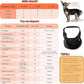 YUDODO Pet Sling Carrier for Small Dogs & Cats – Hands-Free Puppy Carrier with Safety Hook, Large Zipper Pocket, Soft Breathable Mesh, Adjustable Strap & Reflective Strip (Black 3.0 S)