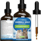 Pet Wellbeing Hairball Gold for Cats - Holistic Hairball and Digestive Care, Normal Elimination, Slippery Elm, MCT Oil, No Mineral Oil - Veterinarian-Formulated Herbal Supplement 4 oz (118 ml)