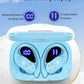 PocBuds Bluetooth Headphones Wireless Earbuds 80hrs Playtime Wireless Charging Case Digital Display Sports Ear Buds with Earhook Deep Bass IPX7 Waterproof Over-Ear Earphones for TV Phone Laptop Blue