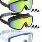 NSSIW Swim Goggles Swimming Kids-Goggles: Anti Fog No Leak with Nose Clip Earplugs for Girls Boys Youth 6-14 3 Pack