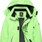Keevoom Boys Winter Coat Ski Jacket Windproof Kids Snowboard Warm Fleece Snow Coat Waterproof Outdoor Hooded Ski Coats