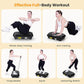Vibration Plate Exercise Machine with Magnetic Acupoints, Lymphatic Drainage Vibrating Plate with 9 Modes & 120 Adjustable Speeds, 400 Lbs Capacity Whole Body Vibration Platform for Women Men