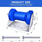 4INCH/5INCH Updated Boat Trailer Rollers with Brackets Blue Keel Roller Assembly Galvanized Steel