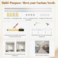 Home Gym Mirror - 2 PCS 24×48 inches, Large Wall Mounted Frameless Full Length Body Mirror for Dancing Studio, Exercise, Fineness, Yoga, Tempered Glass