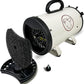 Flying Pig High Velocity Dog Pet Grooming Dryer w/Heater (Flying One, White w/Burgundy Logo)