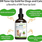Pet Wellbeing BM Tone-Up Gold for Dogs & Cats - Supports Healthy Digestive Function, Solid Stools, Normal Bowel Movements, Bayberry - Veterinarian-Formulated Herbal Supplement 4 oz (118 ml)