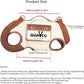 Dog Lift Harness Dog Carrier VES Harness Adjustable Leash with Small Puppy Treat Bag,Fits Most Cars,L