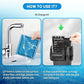 16 PCS Aquarium Filter Cartridge Compatiable with Aqua-Tech Filters (EZ-Change #1) Fish Tank Filter Cartridge Compatiable with Aqua-Tech 5-15 Power Filter