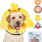 KOOLTAIL Inflatable Dog Cone Collar, Soft Dog Cone Alternative for Large Medium Small Dogs After Surgery, Cute Costume Adjustable Donut Neck Cone for Dogs Cats, Comfortable Recovery E Collar, Duck L