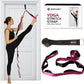 10-Loop Yoga Strap with Door Anchor – Stretch Strap for Flexibility, Deep Stretching, and Improved Balance – Perfect Yoga Accessory for All Fitness Levels