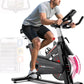 Exercise Bike, WENOKER Magnetic Resistance Stationary Bike for Home, App Supported Indoor Bike with Whisper Quiet, Heavy Flywheel and Upgraded Digital Display