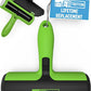 Triton Pet Hair Removal Tool w/Trapping Compartment - Easy to Use Pet Hair Roller, Hair Remover Tool - Cat and Dog Hair Remover (Green)