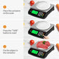 Large Digital Kitchen Scale Black 30kg/66lb Commercial Food Scale Stainless Steel with LCD Display Price Computing Scale for Restaurant Baking Bread Meat Prep Counting Scale for Parts and Coins