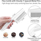 3 PCS Dog Grooming Brush Kit – Self Cleaning Slicker Brush for Shedding Short & Long Haired Dogs & Cats. Removes Loose Fur, Undercoat, Mats, Tangles for Small, Medium & Large Pets. Blue