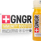 '+GNGR Immunity Booster Organic Ginger and Turmeric Shot - Cold Pressed Ginger Shots with Turmeric, Cayenne Pepper, Orange, Lemon for All Natural Immune & Digestive Support (2 Oz, Pack of 12)