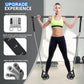 Pilates Bar Kit with Resistance Bands,Pilates Bar with Stackable Bands Workout Equipment for Legs,Hip,Waist and Arm,Exercise Fitness Equipment for Women & Men Home Gym Yoga Pilates