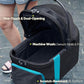 Dog Stroller, Cat Strollers, 5-in-1 Pet Stroller with Detachable Waterproof Carrier for Small/Medium Dogs Cats up to 55lbs, All-in-One Fold Without Detaching Carrier for Dogs Cats 10 lbs to 55 lbs