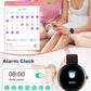 Fitness Tracker, Round Fitness Watches for Women with Bluetooth Call Heart Rate Monitor Sleep Tracker Calorie/Step Counter, Birthday Gift for Women Lady Mom Waterproof (Black)