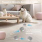 Chewie Viral Rolling Ball, Interactive Cat Toys Ball for Indoor, Cats Interactive Self Rolling Ball Dog Ball Automatic Cat Toy 360° Smart Automatic Rolling Pet Ball (Grey)