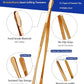 JETKONG 2 Pcs 18 Inch (45cm) Stainless Steel Grill Tongs Heavy Duty Giant Tweezer Tongs, Extra Large Tweezers Tools for Cooking, Grilling, BBQ and Turning Food (Rose Gold)