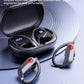 EUQQ Ear Buds Wireless Bluetooth Earbuds, Noise Cancelling Headphones 120H Playtime，IPX7 Waterproof Sports with Earhooks,LED Display Wireless Earphones for Running Gym Workout-Black