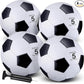 HyDren 4 Pack Soccer Ball with Pump Official Size 4/5 Deflated Soccer Balls Bulk for Outdoor Indoor Practice Training Sport Gift for Kids Boys Teen Youth Adult