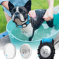 TagME Airtag Dog Collar,Waterproof Reflective Pet Collar with Airtag Holder,Soft Padded and Double D-Rings for Small Dogs,Light Blue