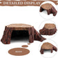 Aquarium Tank Accessories, Safe & Comfortable Hide, Reptile Hideout, Tortoises, Lizards, Hamster House