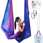 F.Life Aerial Yoga Hammock kit- Yoga Swing Multicolor 5 yards-Flying Yoga Include Daisy Chain,Carabiner and Pose Guide