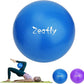 9 Inch Mini Exercise Ball for Pilates, Yoga, and Core Training, Small Exercise Ball with Pump, Guide for Physical Therapy, Balance, Stability, and Stretching, Ideal for Home land Office Fitness