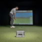 FlightScope Mevo+ GPS Launch Monitor and Golf Simulator | 20+ Swing Data Parameters with Multicam, 12 E6 Courses, 17 Practice Ranges and Games - for Indoor & Outdoor Use | Works with iOS and PC