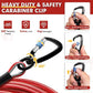 Snagle Paw Dog Tie Out Cable 30FT-1000LBS Break Strength,Heavy Duty Dog Leads for Yard with Shock Absorbing Spring & Swivel Hook,Long Leash Cable for Outdoor Tethering,Dog Line for Small Large Dogs