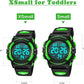 Kids Watch,Boys Watch for 3-15 Year Old Boys,Digital Sport Outdoor Multifunctional Chronograph LED 50 M Waterproof Alarm Calendar Analog Watch for Children with Silicone Band,Kids Gift