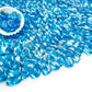Keedolla Fish Tank Blue Gravel 3 LB Sea Glass Stones Marbles Pebbles Gravel Rock for Aquarium|Fish Tank|Vase|Succulent Plants Decor - Lake Blue