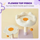 MWPO Flower Large Cat Tree, 70.1-Inch Multi-Level Tall Cat Tower for Indoor Cats, Plush Cat Condo with Big Padded Perches, Sisal-Covered Scratching Posts, Hammock, Toys for Kittens & Cats