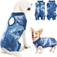 Lukovee Recovery Suit for Dogs, Onesie Surgery Recovery Suit for Female Male Dogs, Abdominal Wounds Cone E-Collar Alternative Prevent Licking Spay Recovery Suit (TBL,S)