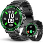 SOUYIE Men's Luxury Smart Watch - 1.43" AMOLED Display Smartwatch with HD Bluetooth Calling, 400mAh 30-Day Battery, 100+ Sports Modes, Health Monitor with Metal/Silicone Straps for Android iPhone