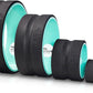 Chirp Wheel Foam Roller - Targeted Back & Neck Pain Relief, Muscle Massage, Trigger Point Therapy, High-Density Foam Tool for Physical Therapy, Stretching & Exercise, 500lbs Capacity, 4-Pack Mint
