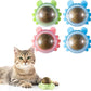 4 Pack Catnip Balls Roller Wall Ball for Cats Spinning Catnip Station Licking Balls Organic Cat nip Chew Ball for Teeth Cleaning & Play