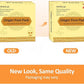 2 in 1 Ginger Foot Pads, 40Pads Tear and Use, Premium Natural Ingredients Ginger Powder, Bamboo Vinegar FootPads with ''Stay in Place'' Adhesive Pads Sheet (40 Pads)