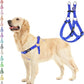 PUPTECK No Pull Dog Harness Soft Adjustable Basic Nylon Step in Puppy Vest Outdoor Walking with ID Tag